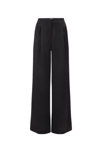 WE Fashion Bundfaltenhose Damen Gr&ouml;&szlig;e 44 schwarz