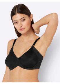Felina Witt Damen Minimizer-BH mit Bügel, schwarz, Größe 85C, 77% Polyamid, 23% Elasthan