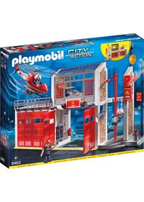 Playmobil® Konstruktions-Spielset »Grosse Feuerwache (9462), My Action Heroes«, Made in Germany