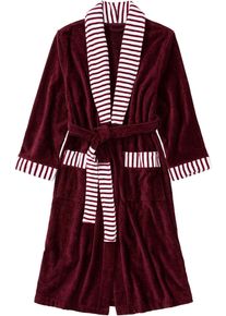 Frottee Bademantel aus Baumwolle in rot | Grösse 56/58 (3XL) | 100% Baumwolle | bonprix