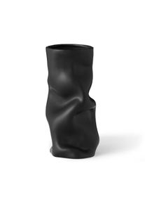 Audo - Collapse Vase, H 30 cm, schwarz