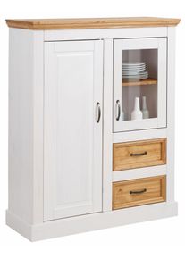 Home Affaire Highboard »Selma«, Vitrine, Breite 100 cm