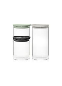 Brabantia Vorratsdose »3er Set 40697 l«, (3 tlg.)