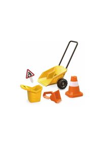 HAPE Spielzeug-Baumaschine »Set Baustelle mit Karre 5 Teile«, (5 tlg.)