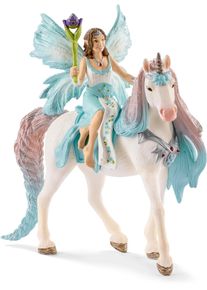 Schleich® Spielfigur »BAYALA®, Eyela mit Prinzessinnen-Einhorn (70569)«