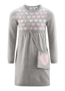 happy girls, Filles Robe, gris chin&eacute; / lilas / rose / blanc