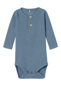 name it, Gar&ccedil;ons Barboteuse / body 'NBMKab', bleu fum&eacute;