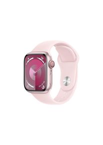 Apple Smartwatch »Series 9, GPS, Aluminium-Gehäuse mit Sportarmband«, Watch OS 10, 64 GB,)