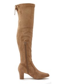 Lascana Overkneestiefel, Slouchy Boots,Langschaft Stiefel,Schlupf-Boot, weiches Stretchmaterial