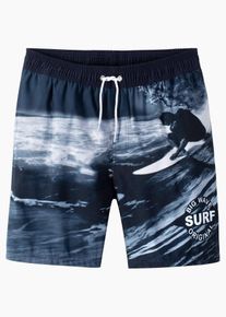 Badeshorts in blau, Grösse 128/134, bonprix
