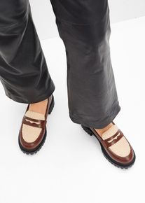 Chunky Loafer in braun, Grösse 41, bonprix