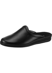 Rohde Herren Pantoffel mit weich gepolsterter Innensohle schwarz