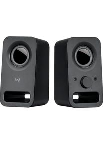 Logitech PC-Lautsprecher »Z150 Stereo Lautsprecher«, (2 St.), Multifunktionsregeler