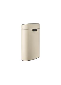 Brabantia Mülleimer »Touch Bin New 40 l Soft Beige«, 1 Behälter, Soft-Touch-Öffnungssystem