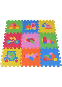 KNORRTOYS® Puzzle »Verkehr«, Puzzlematte, Bodenpuzzle