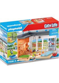 Playmobil® Konstruktions-Spielset »Anbau Turnhalle (71328), My City Life«, (72 St.), Made in Germany