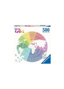 Ravensburger Puzzle »Puzzle Circle of colors Mandala«, (500 tlg.)