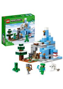 Lego® Konstruktionsspielsteine »Die Vereisten Gipfel (21243), Lego® Minecraft«, (304 St.), Made in Europe