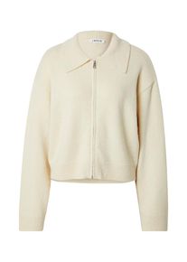 EDITED Strickjacke 'Edda' Damen, weiß, Größe 40