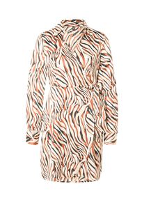 Only, Femmes Robe 'ONLJANE', beige / marron / noir / blanc