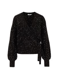 WE Fashion, Femmes Pull-over, noir