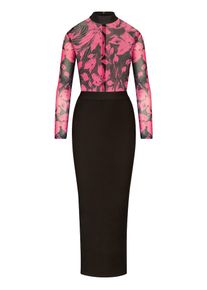 Kraimod Etuikleid Damen, pink / schwarz, Gr&ouml;&szlig;e 36