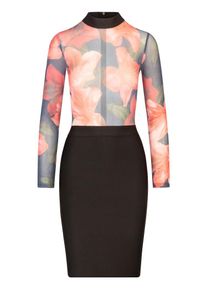 Kraimod Etuikleid Damen, rot / schwarz, Gr&ouml;&szlig;e 36