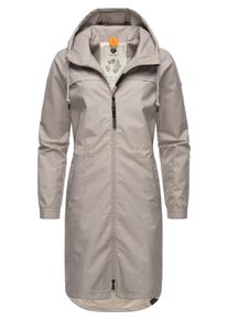 Ragwear Funktionsmantel 'Belinka' Damen Gr&ouml;&szlig;e M beige / schwarz