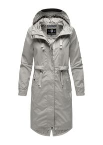Navahoo Mantel Damen Gr&ouml;&szlig;e S grau / silbergrau
