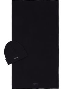 Calvin Klein Jeans Strickmütze »GIFT BEANIE & SCARF INST PATCH«, mit Logopatch