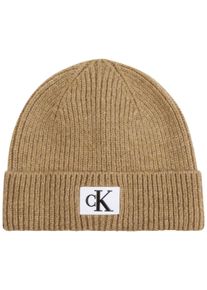 Calvin Klein Jeans Beanie »SEASONAL PATCH BEANIE«, mit Logopatch