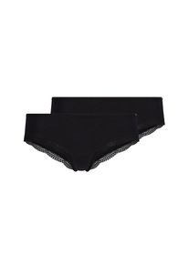 Skiny Panty »Classicotton«, (2er Pack), Umlaufende Spitze am Beinabschluss