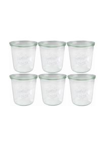 WECK Einmachglas »500 ml, 6 Stück«, (6 tlg.)