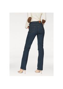 Arizona Gerade Jeans »Annett«, High Waist blau 48 N-Gr dark-blue-used Beliebter 5-Pocket-Style von Arizona