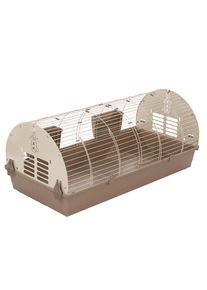 TIAKI Kaninchenkäfig Dome 120x58x52cm für Kleintiere