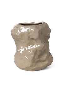 ferm LIVING - Tuck Bodenvase, Ø 34 x H 40 cm, cashmere