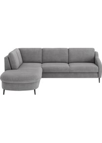 Sit & More sit&more Ecksofa »Soul L-Form«, wahlweise mit Bettfunktion und Bettkasten oder Schubkasten