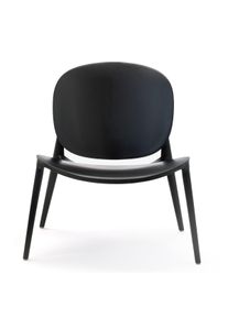 Kartell - Be Bop Sessel, schwarz matt