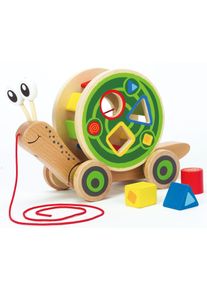 HAPE Nachziehtier »Schnecke«, (Set, 1 tlg., 1), Schnurlänge 60 cm