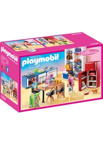 Playmobil® Konstruktions-Spielset »Familienküche (70206), Dollhouse«, (129 St.), Made in Germany