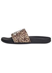adidas Performance Badeschuh 'Adilette' Damen Gr&ouml;&szlig;e 44.5/45 braun / wei&szlig;