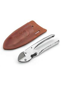 Original LÖWE-Schere Löwe Ambossschere klein mit Lederholster