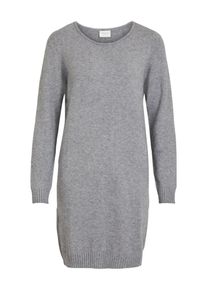 Vila Strickkleid Damen Gr&ouml;&szlig;e S grau