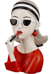 Gilde Dekofigur »Figur Lady mit rotem Lippenstift«