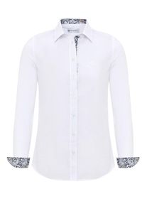 Dandalo Bluse 'Welmer' Damen, grau / weiß, Größe XXL