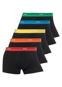 BOSS Boxershorts, (Packung, 5 St., 5er-Pack), mit Logoschriftzug