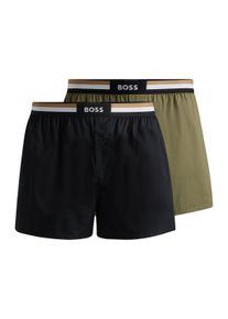 BOSS Boxershorts »2P Boxer Shorts EW«, (Packung, 2 St.), mit Knopfverschluss