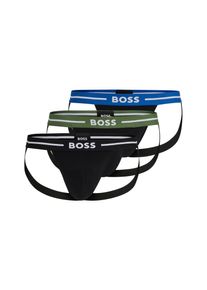 BOSS Slip »Jockstrap 3P Bold«, (Packung, 3er), mit elastischem Bund