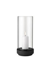 Stelton - Hurricane Windlicht, H 29 cm, schwarz