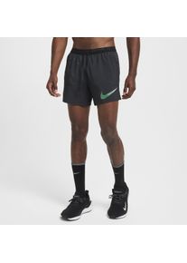 Nike Stride "Kipchoge"gefütterte Dri-FIT-Laufshorts für Herren (ca. 12,5 cm) - Schwarz